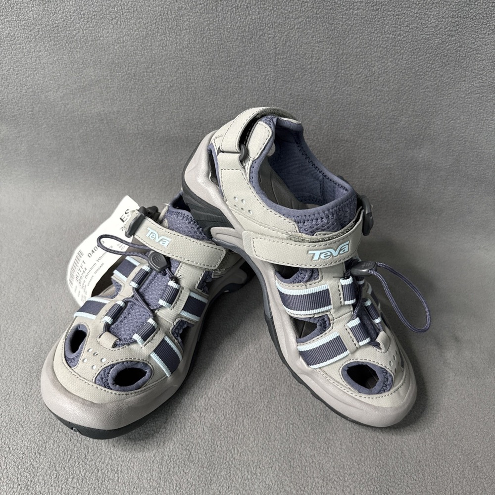 Teva Water Sandals Womens 6.5 US‎ Slate Gray Omnium Athletic Sandals Hiking NEW